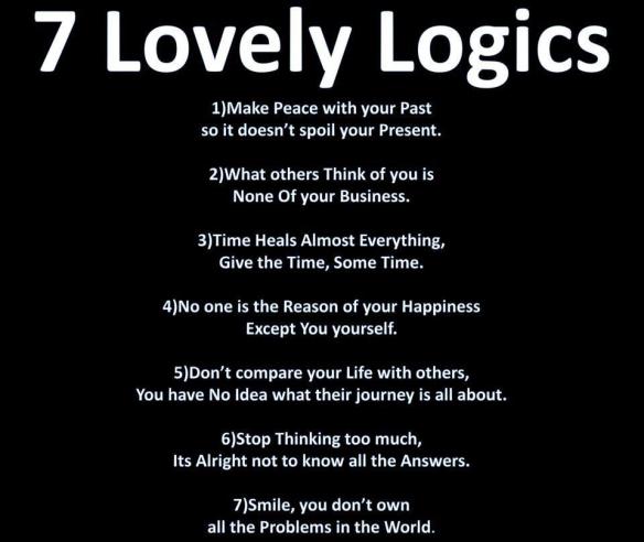 Seven lovely logics